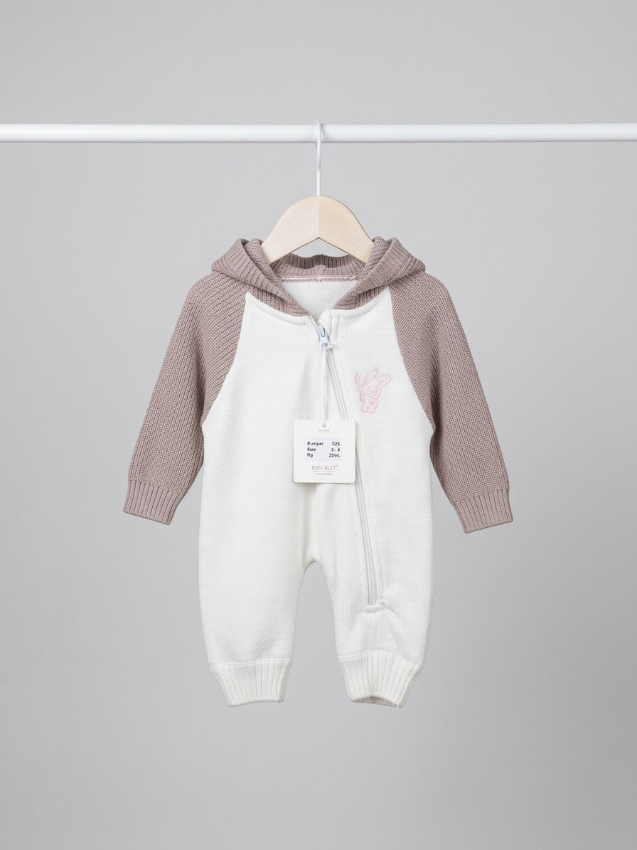 Hooded Baby Romper