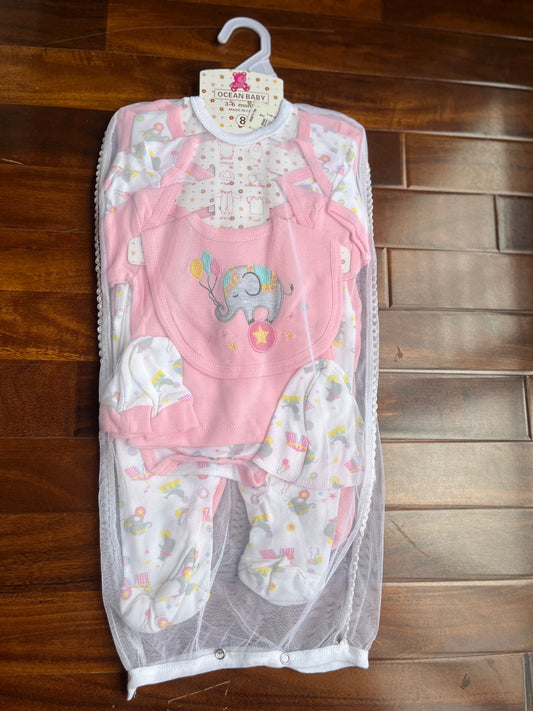 8-Piece Newborn Starter Set (3–6 Months)