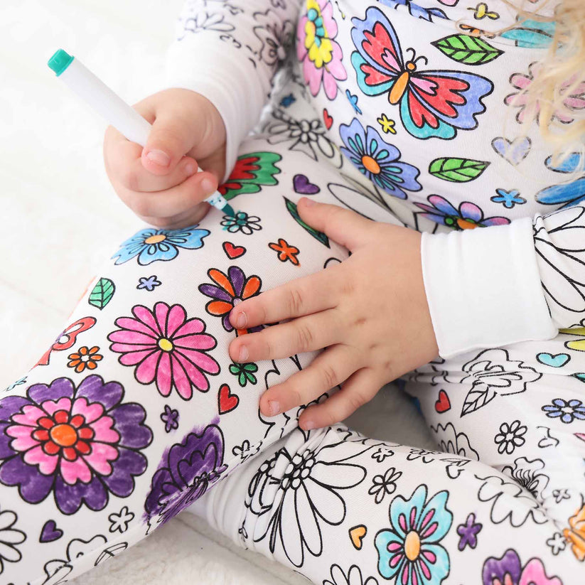 DIY PajamaCraft | Color Your Own Set