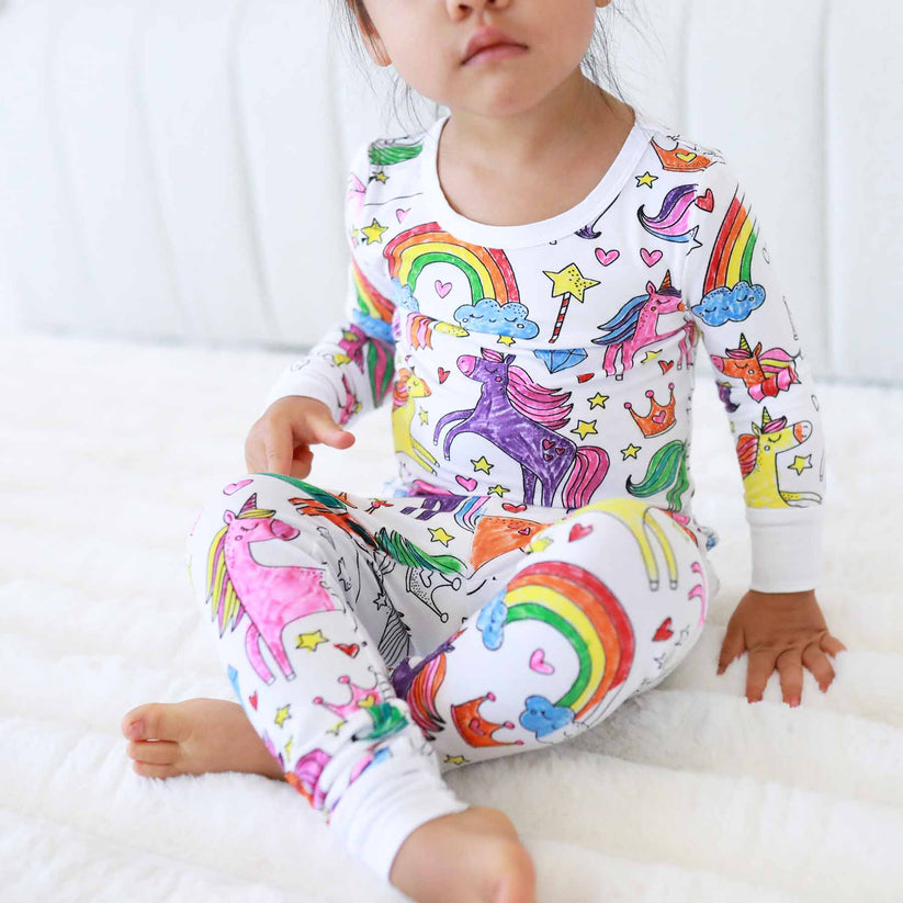 DIY PajamaCraft | Color Your Own Set
