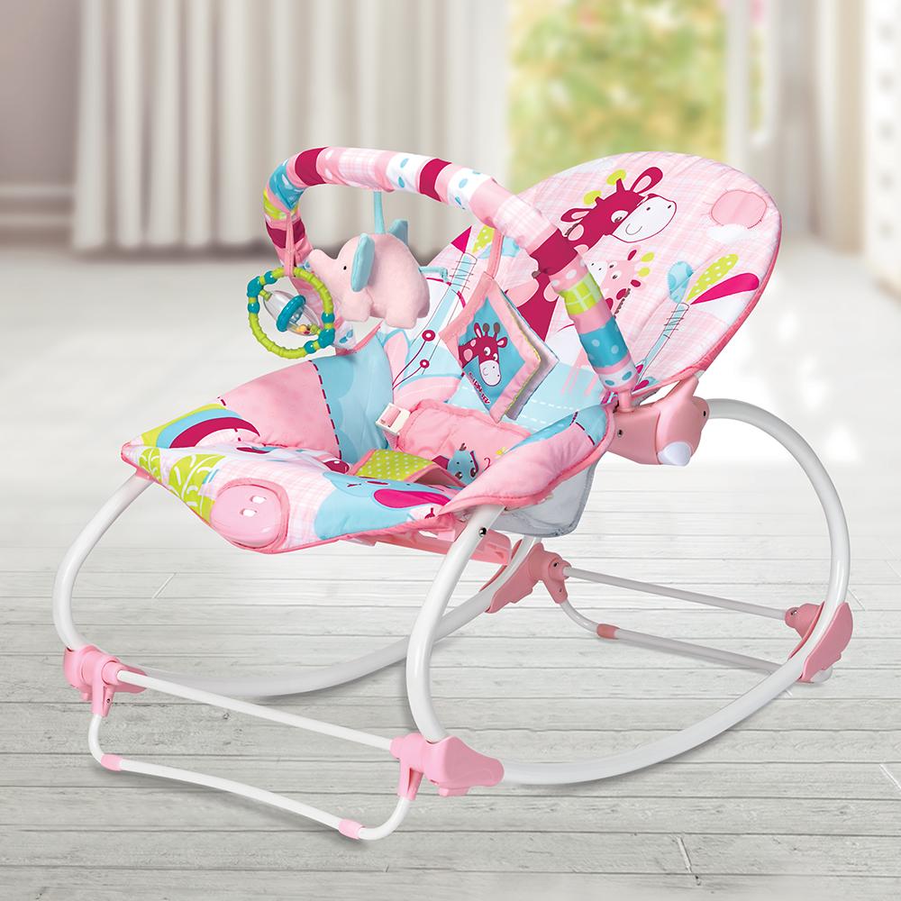 Mastela Newborn to Toddler Rocker- Pink Main image